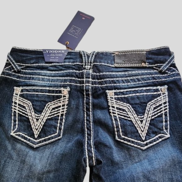 NWT VIGOSS 5/6 Chelsea Slim Boot Cut - Picture 5 of 8